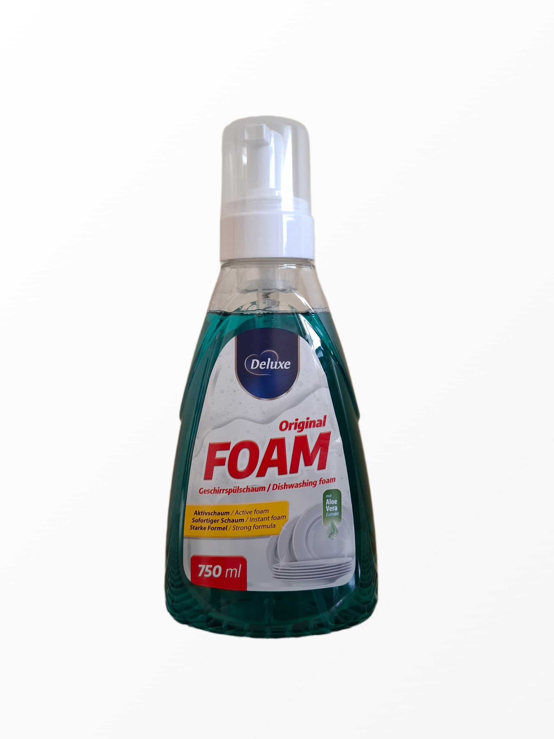 Deluxe Original Foam indų plovimo putos 750 ml buteliukas su dozatoriumi