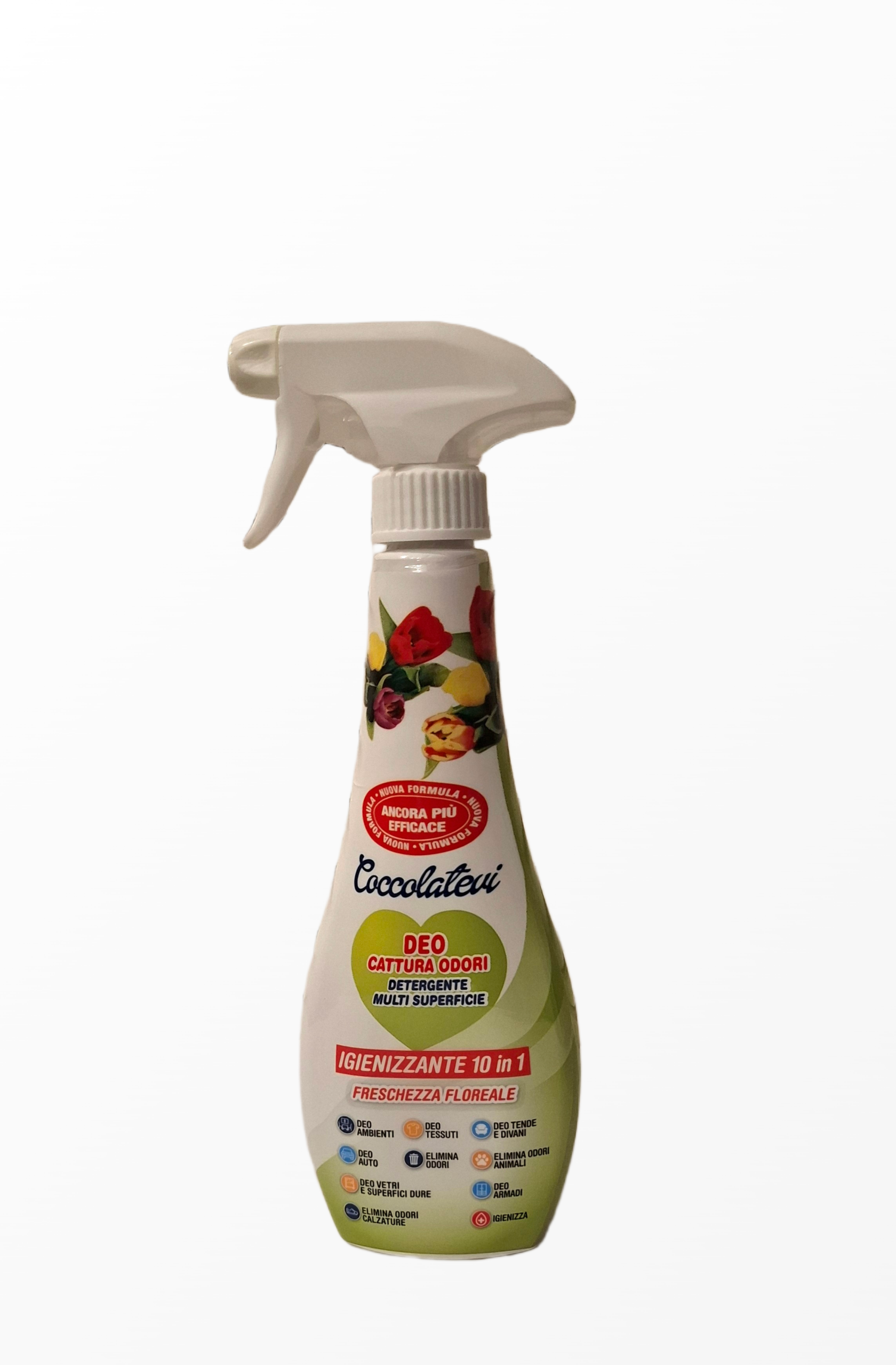 coccolatevi-deo-10-in-1-freschezza-floreale-300ml.jpg Coccolatevi Deo 10 in 1 Freschezza Floreale universalus valiklis ir kvapų neutralizatorius 300 ml buteliukas