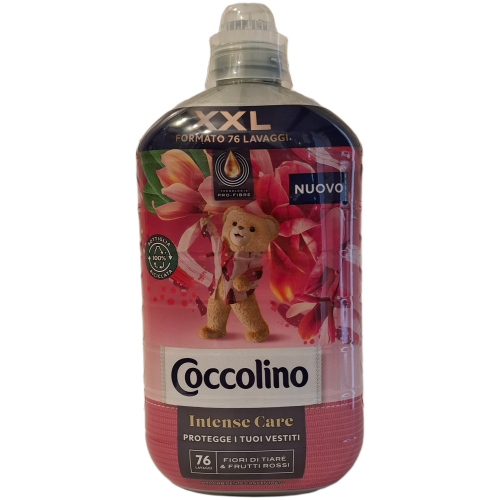 coccolino-intense-care-tiare-flowers-red-fruits-76-skalbimai.jpg Coccolino Intense Care koncentruotas audinių minkštiklis XXL, Tiarė žiedų ir raudonų uogų aromato, 76 skalbimams