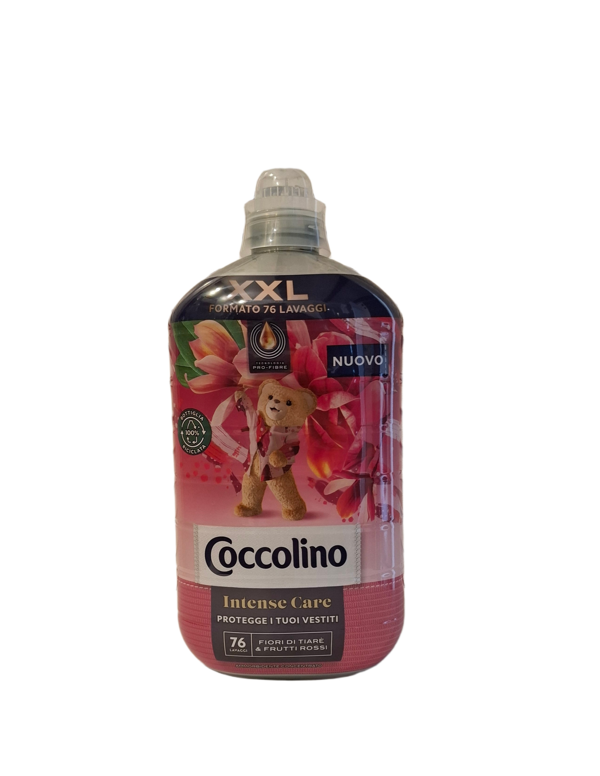 coccolino-intense-care-tiare-flowers-red-fruits-76-skalbimai.jpg Coccolino Intense Care koncentruotas audinių minkštiklis XXL, Tiarė žiedų ir raudonų uogų aromato, 76 skalbimams