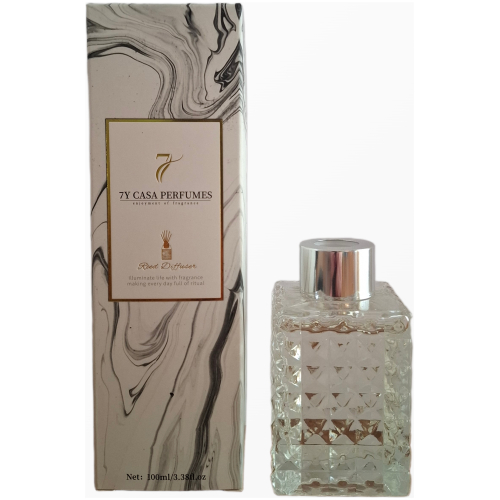 7y-casa-perfumes-mon-paris-namu-kvapas-100ml.jpg 7y Casa Perfumes Mon Paris namų kvapas su lazdelėmis prabangioje marmuro imitacijos dėžutėje