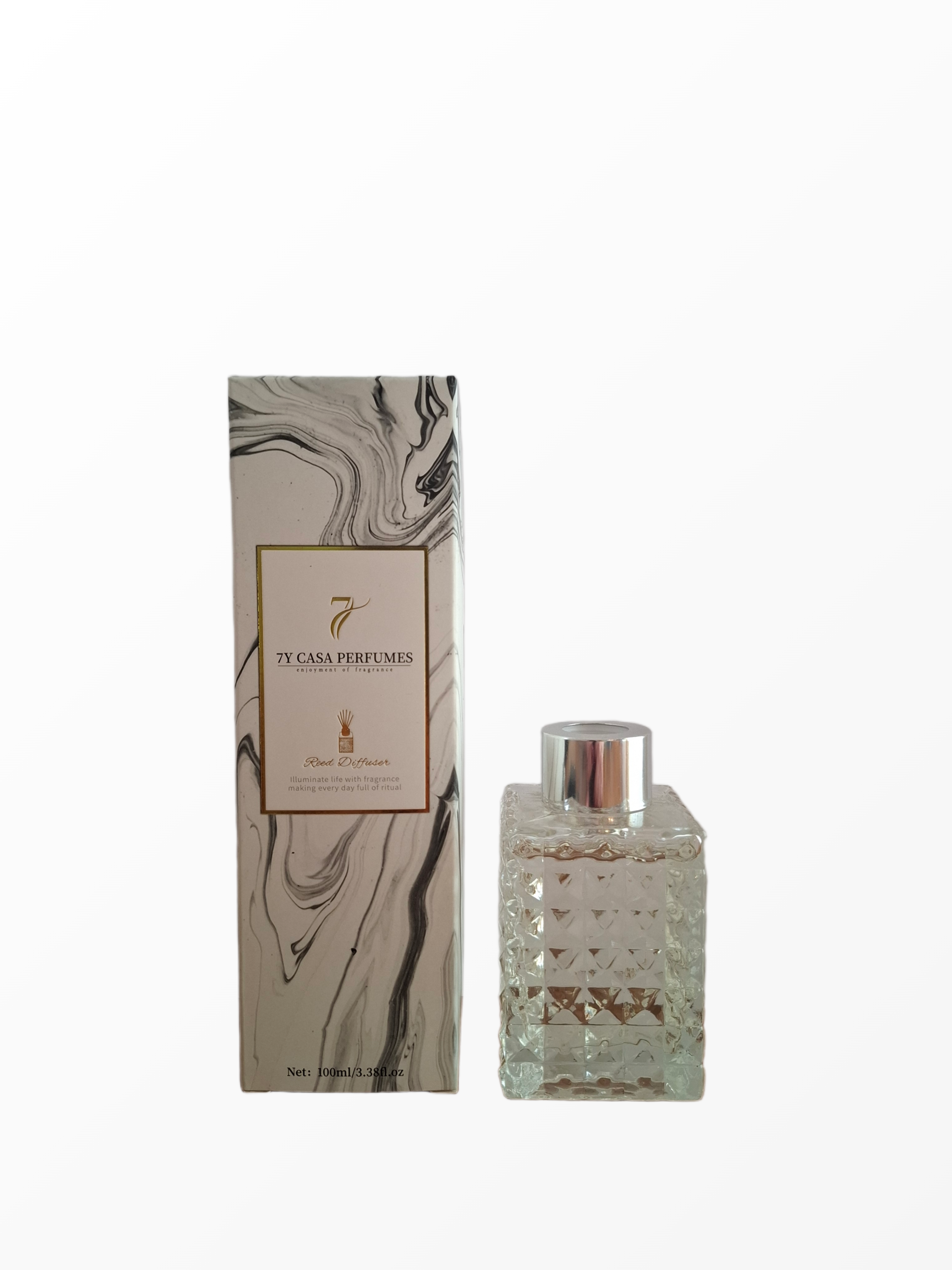 7y-casa-perfumes-my-way-namu-kvapas-100ml.jpg 7y Casa Perfumes My Way namų kvapas su lazdelėmis prabangioje marmuro imitacijos dėžutėje