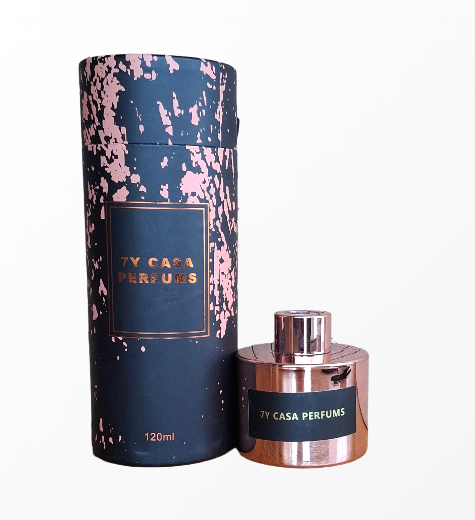 7y-casa-perfums-c-bleu-namu-kvapas-su-lazdelemis.jpg Elegantiškas mėlynas 7Y Casa Perfums C Bleu namų kvapo buteliukas ir dovanų pakuotė