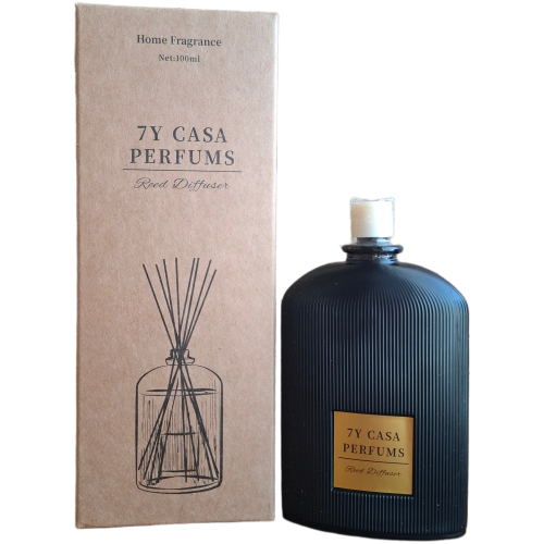 7y-casa-perfums-moon-paris-namu-kvapas-100ml.jpg 7Y Casa Perfums Moon Paris namų kvapas su lazdelėmis 100ml stikliniame buteliuke