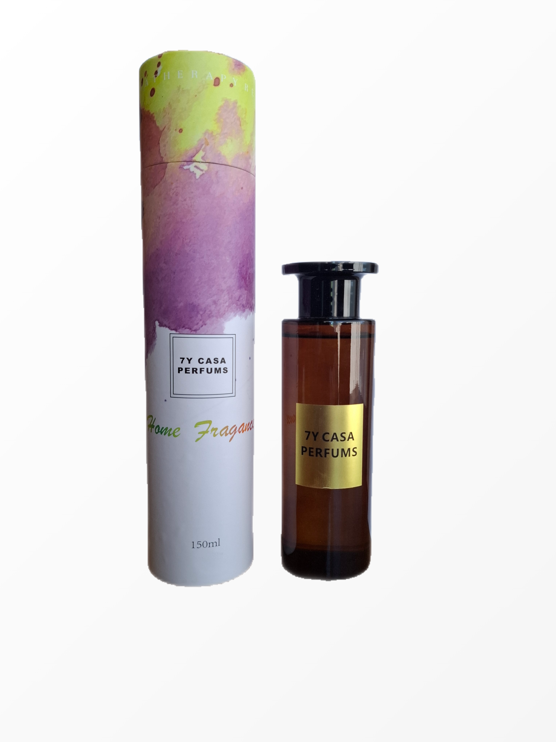Prabangus aliejinis namų kvapas 7Y Casa Perfums Si Pasion dėžutė ir buteliukas