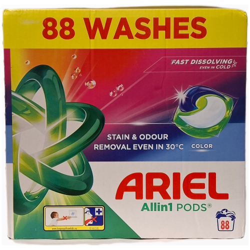 Ariel Allin1 PODS Color skalbimo kapsulės - 88vnt