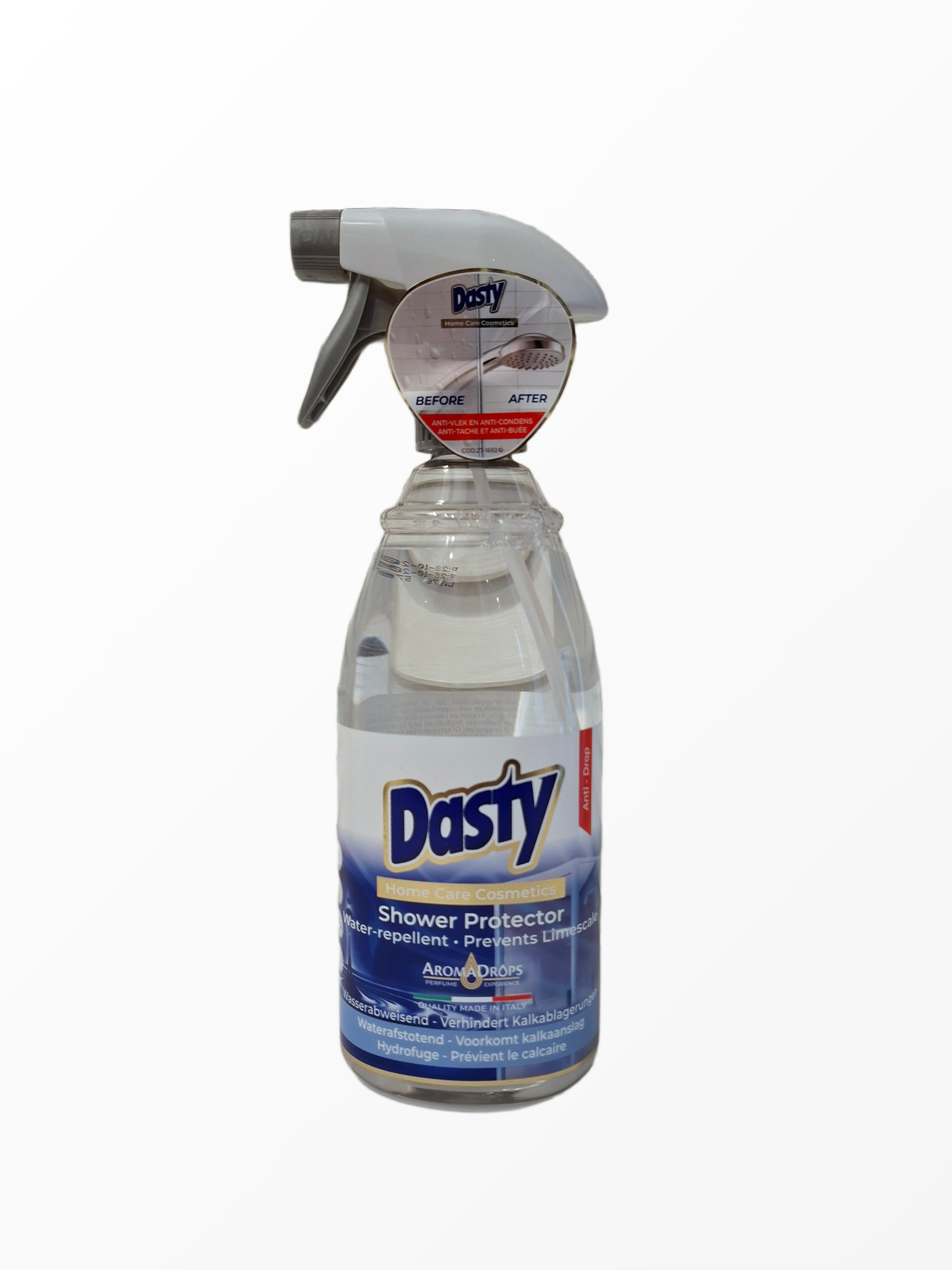 Dasty Shower Protector apsauginė priemonė dušo kabinoms ir stiklams