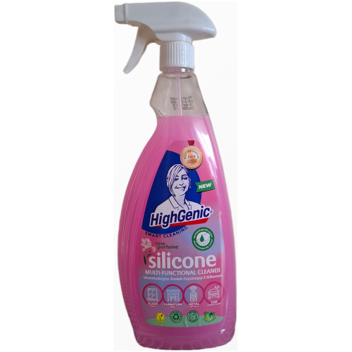HighGenic Silicone Magic Cleaner rožinis universalus valiklis ir blizgiklis