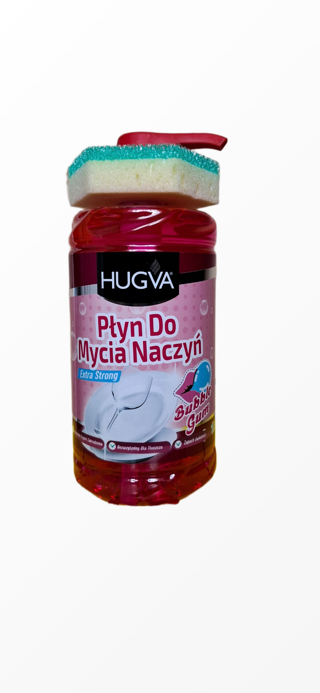Hugva Extra Strong Bubble Gum indų ploviklis su kramtomosios gumos kvapu