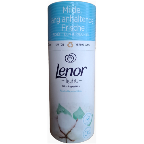 Lenor Unstoppables skalbinių kvapo granulės su medvilnės žiedų aromatu