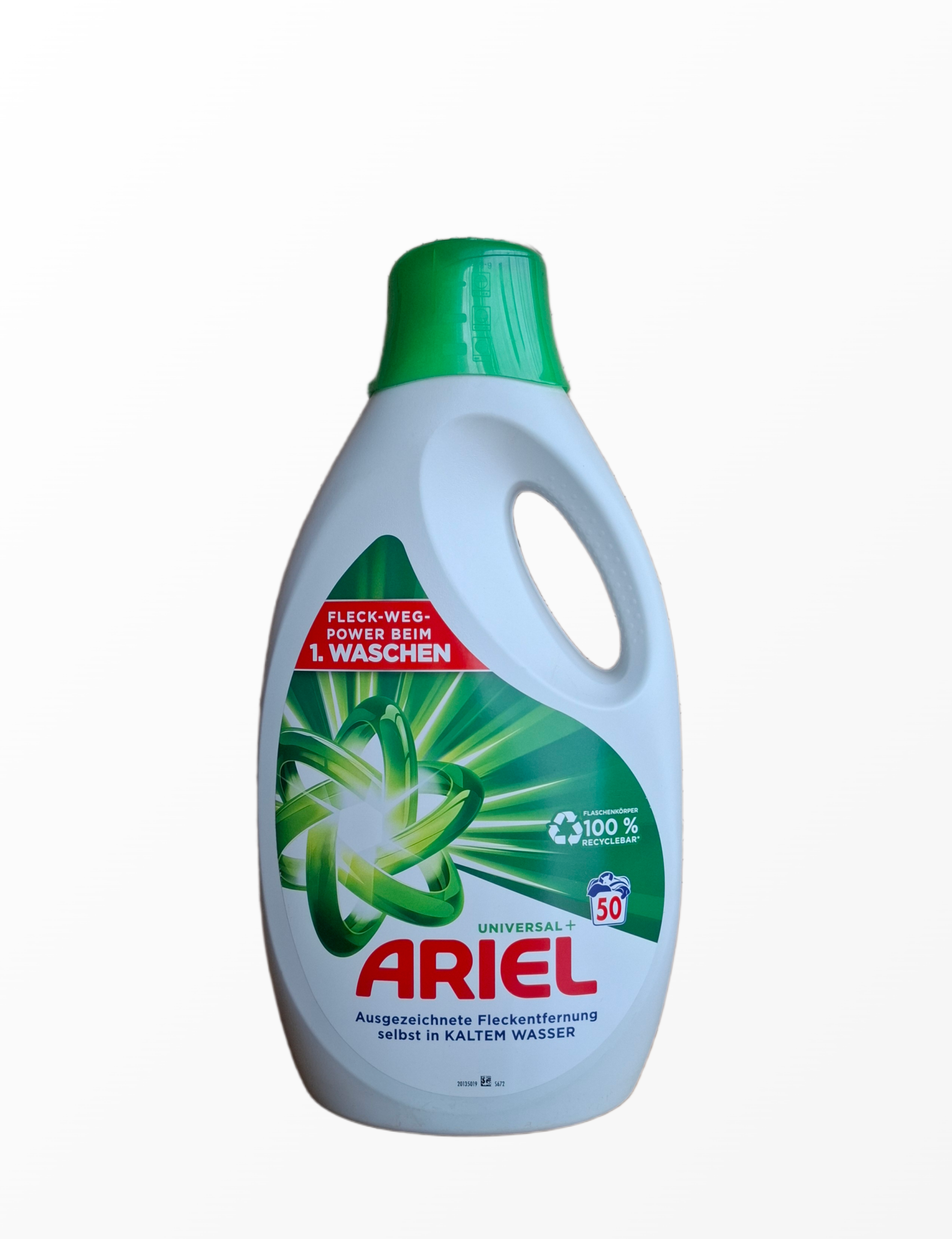 ariel-universal-gel-fleck-weg-power-50-skalbimu.jpg Ariel Universal Fleck-weg Power skystas skalbiklis 50 skalbimų vokiška kokybė
