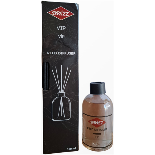 brizz-vip-namu-kvapas-su-lazdelemis-100ml.jpg Brizz VIP prabangus namų kvapas su pagaliukais stikliniame buteliuke ir pakuotė