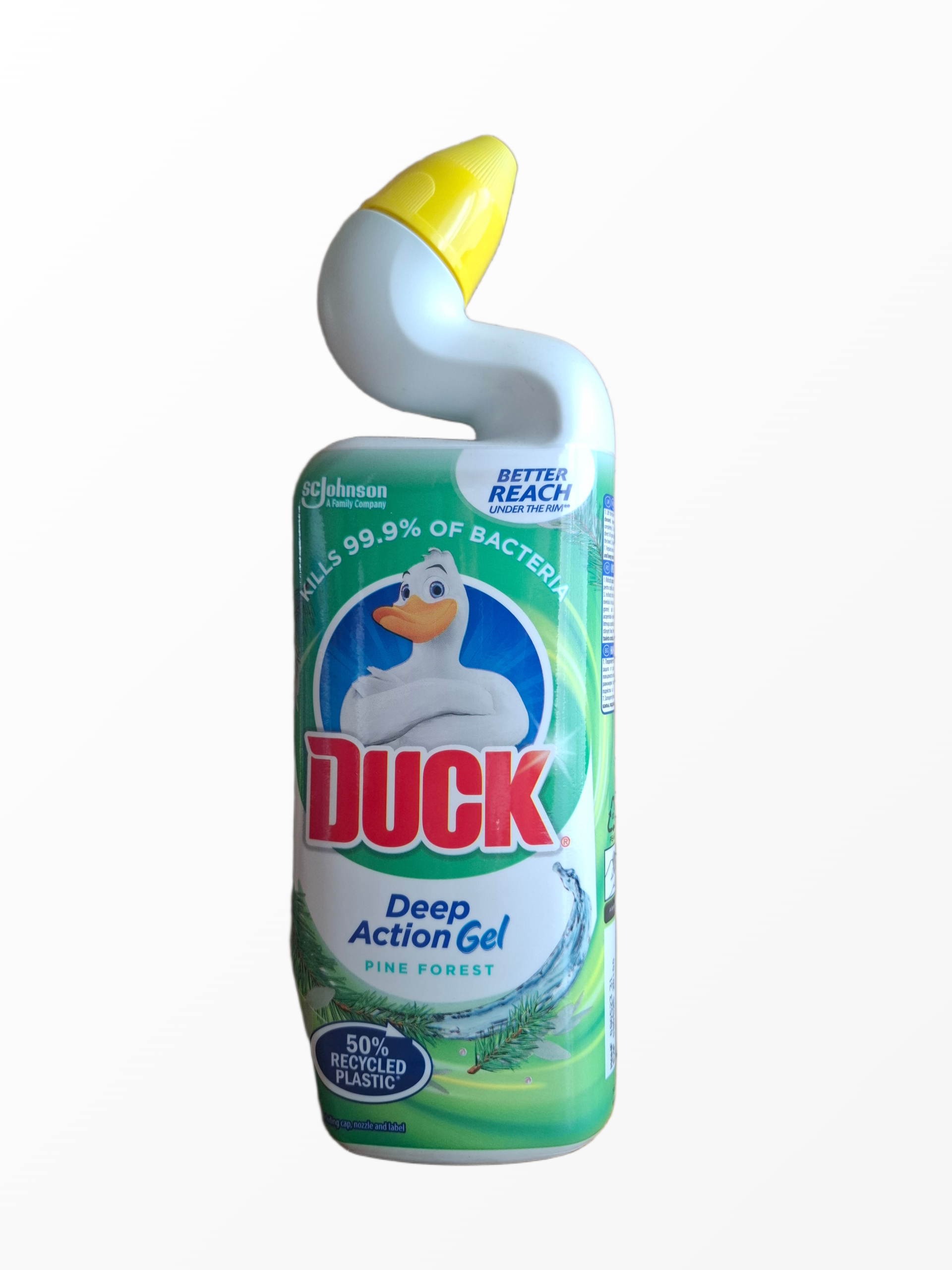 Duck Deep Action Gel Pine Forest tualeto valiklis unitazo kalkiu salinimui