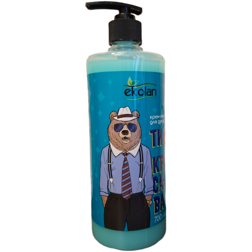 Ekolan Oi ty krasava kreminis dušo gelis moterims 700ml buteliuke su dozatoriumi