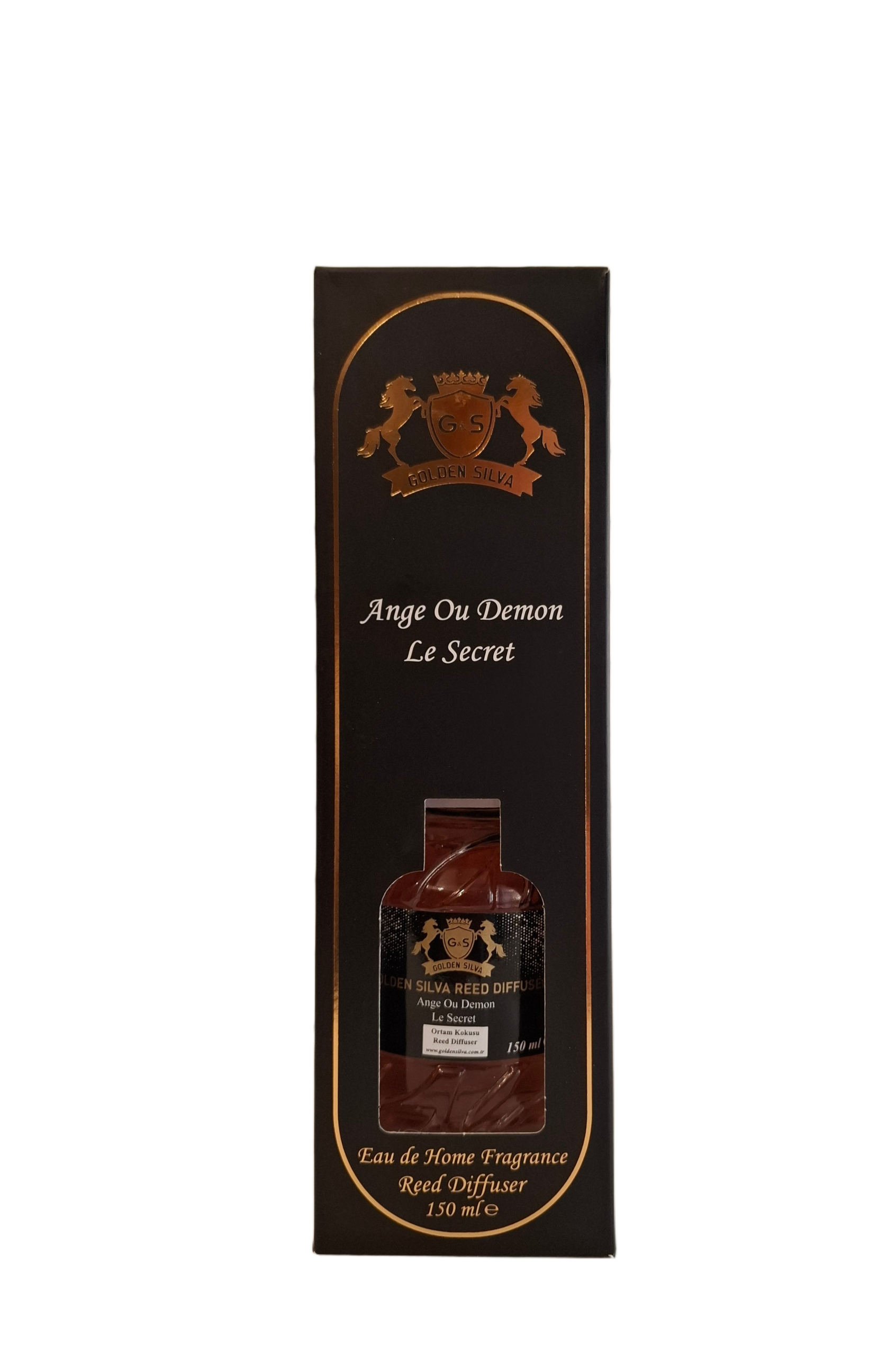 golden-silva-ange-ou-demon-le-secret-namu-kvapas-150ml.jpg Golden Silva Ange Ou Demon Le Secret namų kvapas su lazdelėmis 150ml pakuotė
