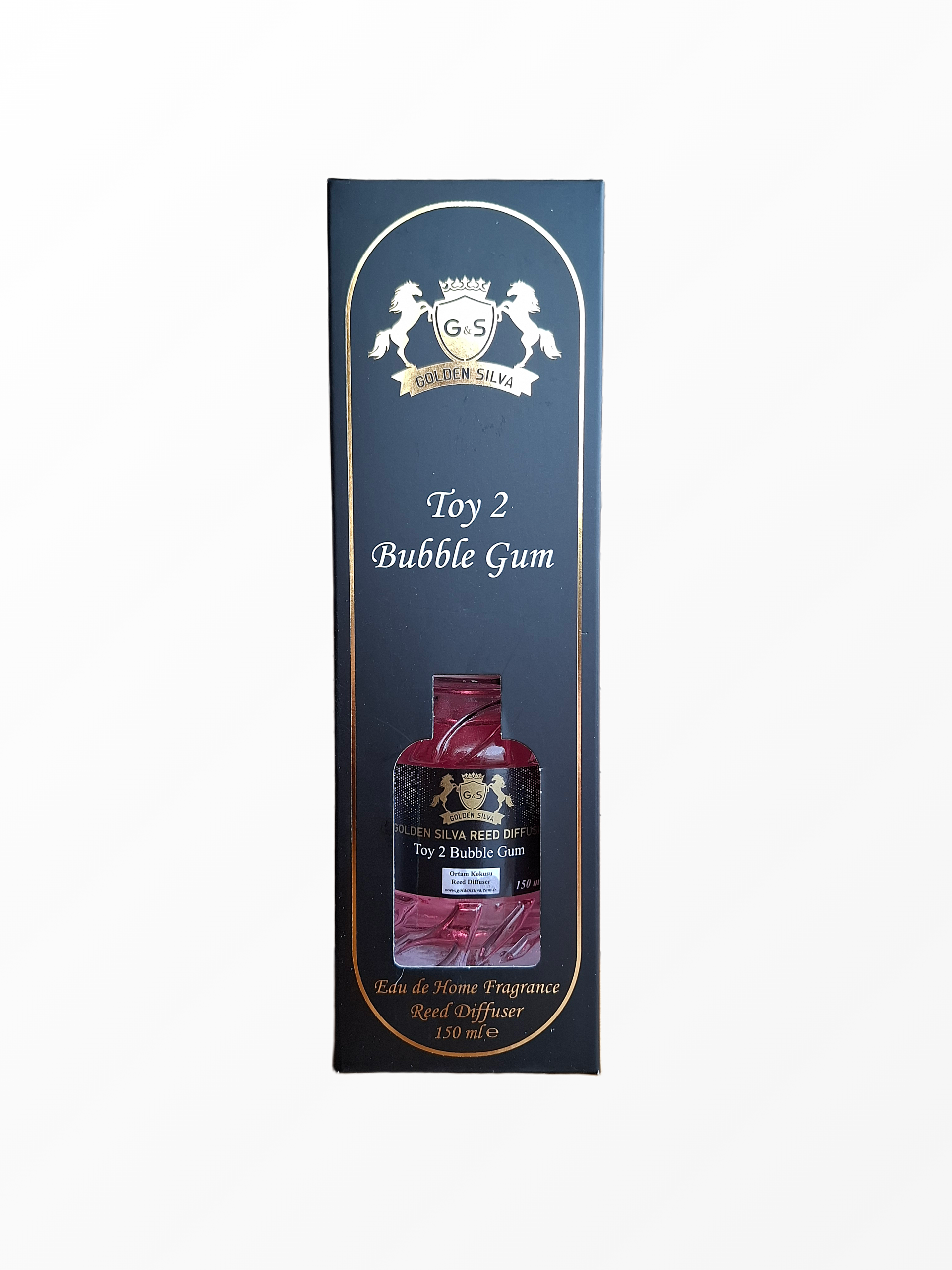 golden-silva-toy-2-bubble-gum-namu-kvapas-su-lazdelemis.jpg Prabangios pakuotės Golden Silva Toy 2 Bubble Gum namų kvapas su lazdelėmis stikliniame buteliuke