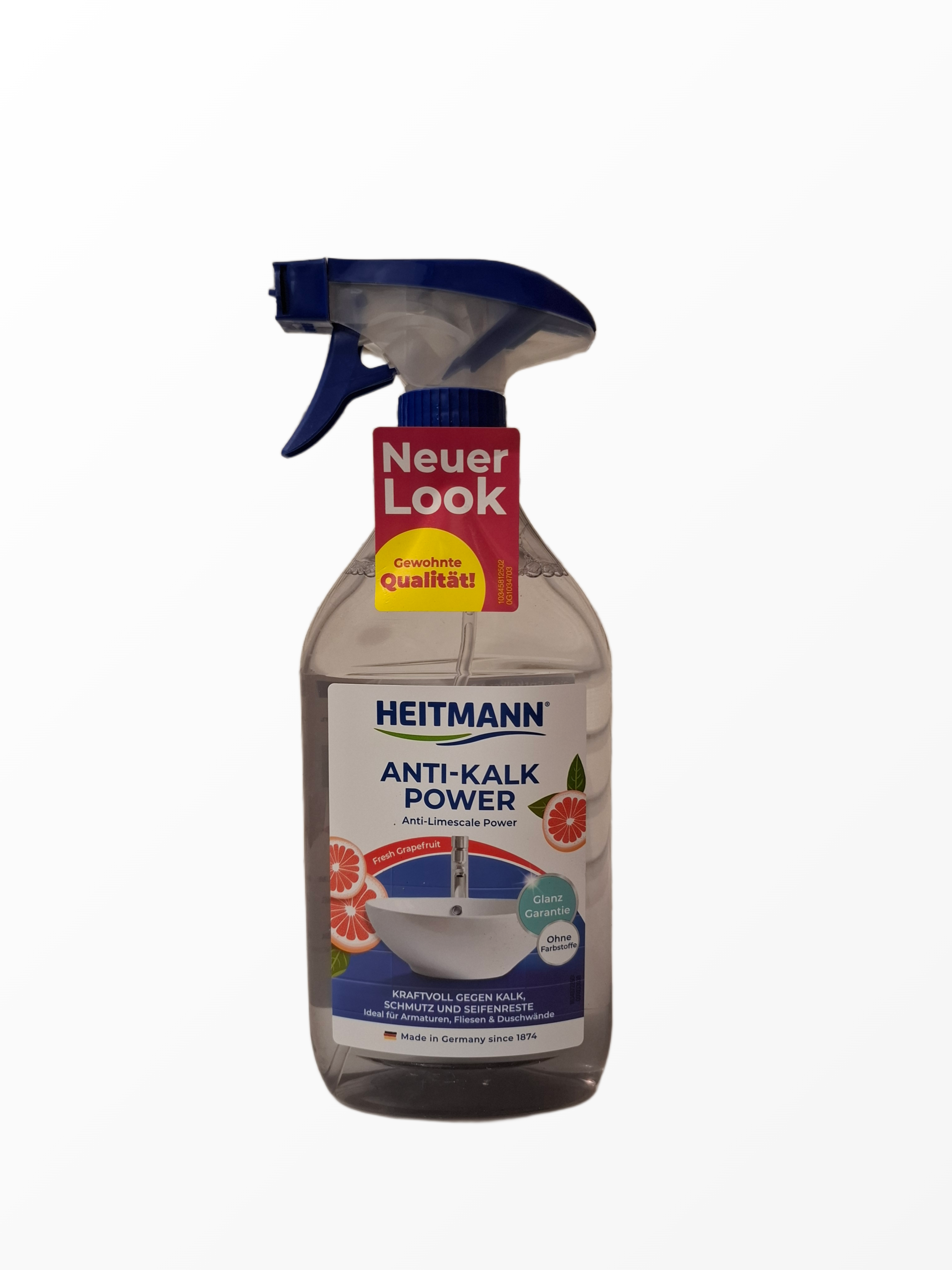 heitmann-anti-kalk-power-500ml-jpg Kalkių nuosėdų valiklis Heitmann Anti Kalk Power 500ml naujo dizaino purškiamas buteliukas