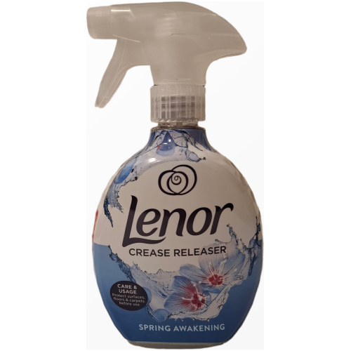 Lenor Crease Releaser Spring Awakening audinių raukšlių lyginimo purškiklis 500ml pakuotė
