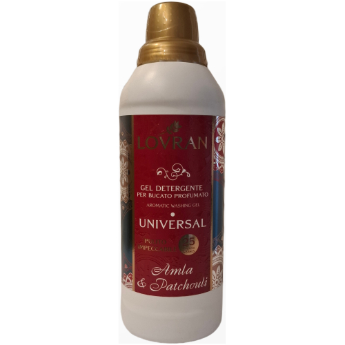Lovran Universal Amla & Patchouli aromatinis skalbimo gelis, 1 litras