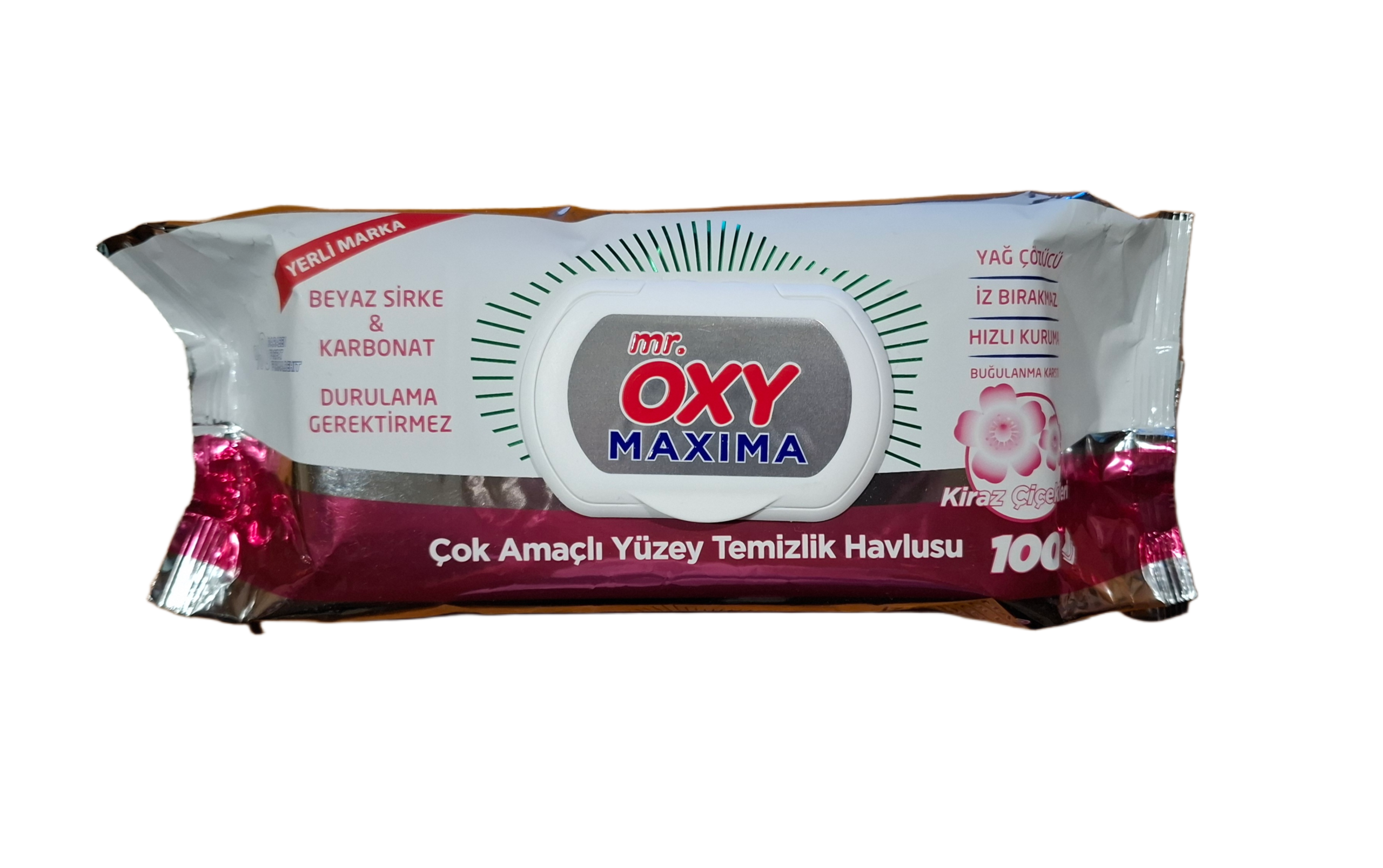mr-oxy-maxima-universalios-valymo-serveteles-100vnt.jpg Mr. Oxy Maxima universalios drėgnos valymo servetėlės su actu ir soda 100 vnt