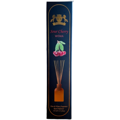 Saldus vyšnių aromato namų kvapas Golden Silva Cherry su lazdelėmis