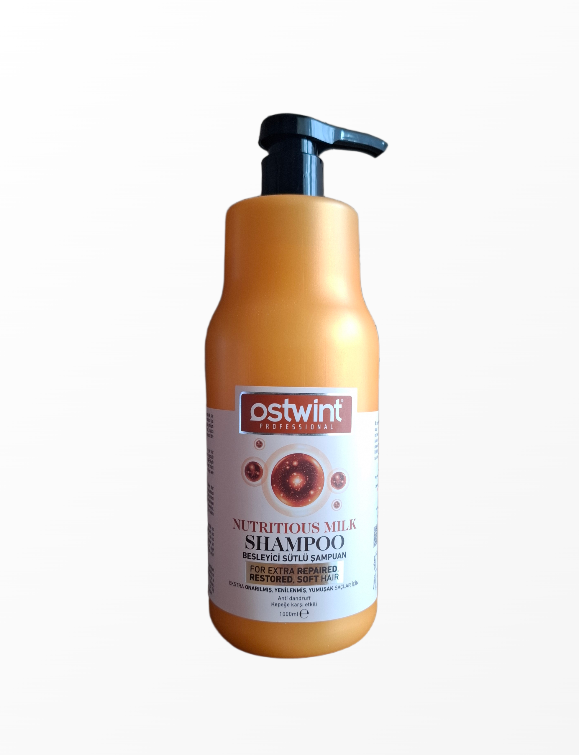 ostwint-professional-nutritious-milk-shampoo-1000ml.jpg Maitinamasis plaukų šampūnas Ostwint Professional Nutritious Milk Shampoo 1000 ml buteliukas su dozatoriumi