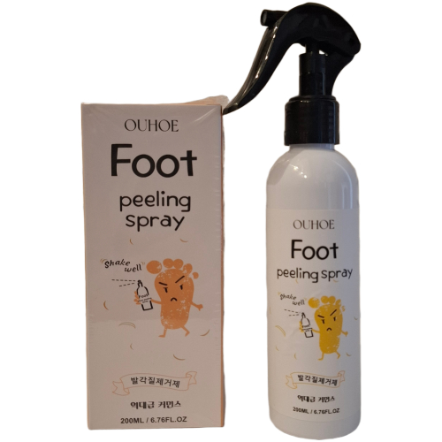 ouhoe-foot-peeling-spray-purskiamas-pedu-sveitiklis-pilingas-200ml.jpg OUHOE Foot Peeling Spray purškiamas pėdų šveitiklis ir pilingas negyvai odai šalinti
