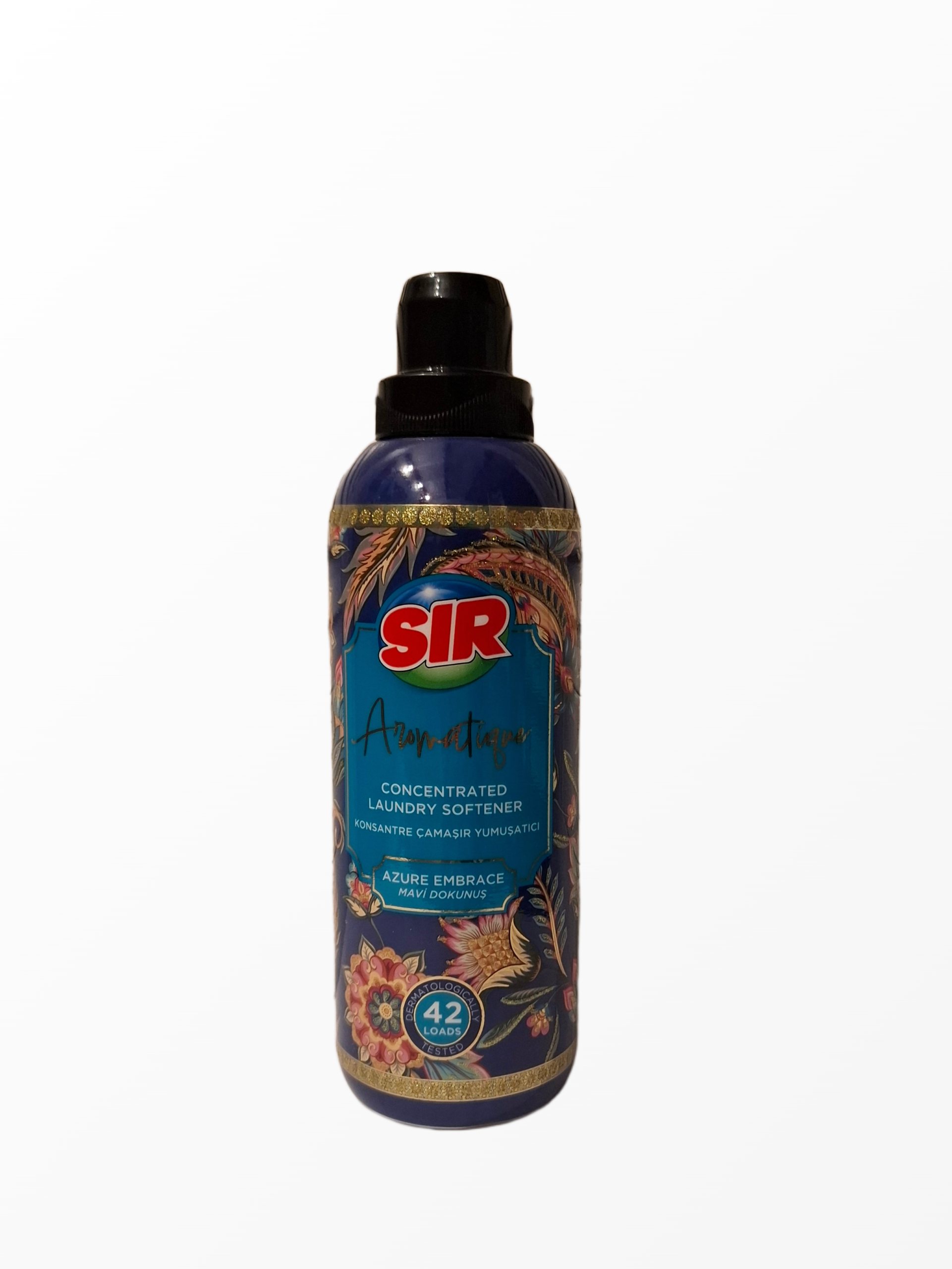 sir-aromatique-azure-embrace-750ml-skalbiniu-minkstiklis.jpg Koncentruotas skalbinių minkštiklis SIR Aromatique Azure Embrace 750ml buteliukas
