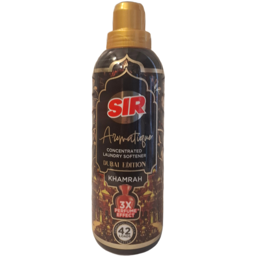sir-aromatique-dubai-edition-khamrah-skalbiniu-minkstiklis-750ml.jpg SIR Aromatique Dubai Edition Khamrah koncentruotas skalbinių minkštiklis 750ml buteliukas