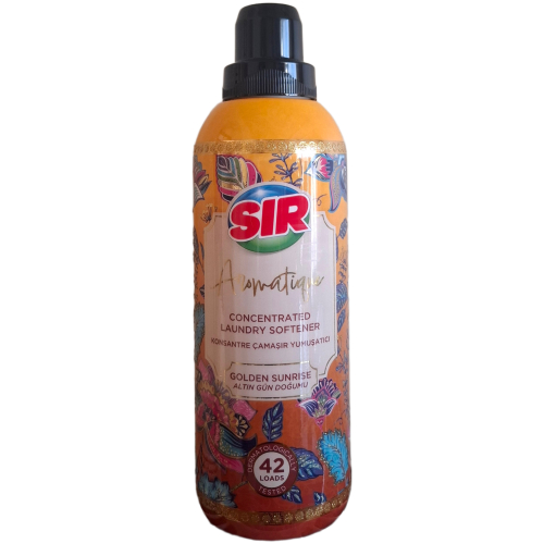 sir-aromatique-golden-sunrise-skalbiniu-minkstiklis-750ml.jpg SIR Aromatique Golden Sunrise koncentruotas skalbinių minkštiklis 750ml buteliukas