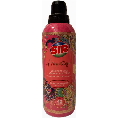 sir-aromatique-oriental-blossom-750ml-skalbiniu-minkstiklis.jpg Koncentruotas skalbinių minkštiklis SIR Aromatique Oriental Blossom 750ml buteliukas