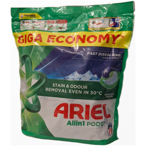 Ariel All-in-1 Pods Stain and Odour Removal Giga Economy 70 skalbimų