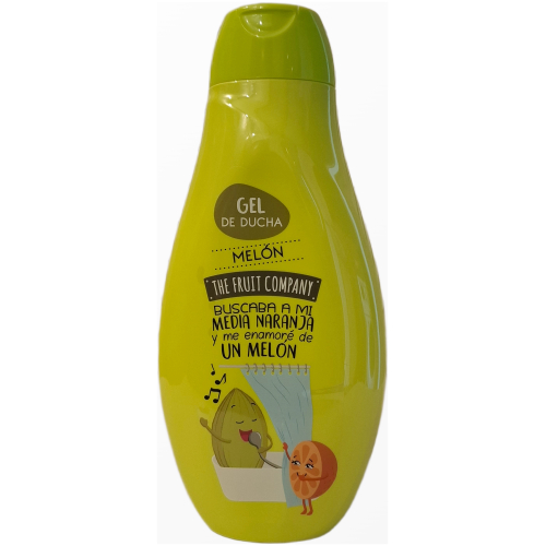 The Fruit Company Melon gaivus melionų aromato dušo gelis 600 ml pakuotėje