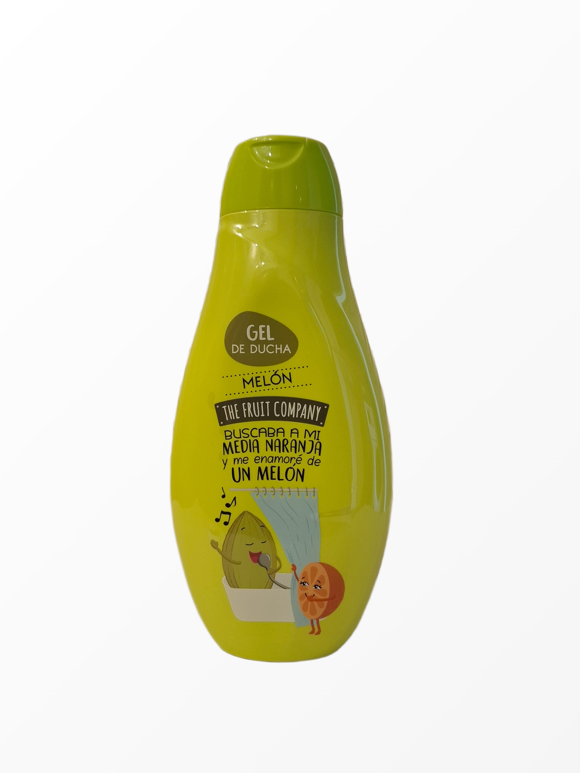 The Fruit Company Melon gaivus melionų aromato dušo gelis 600 ml pakuotėje