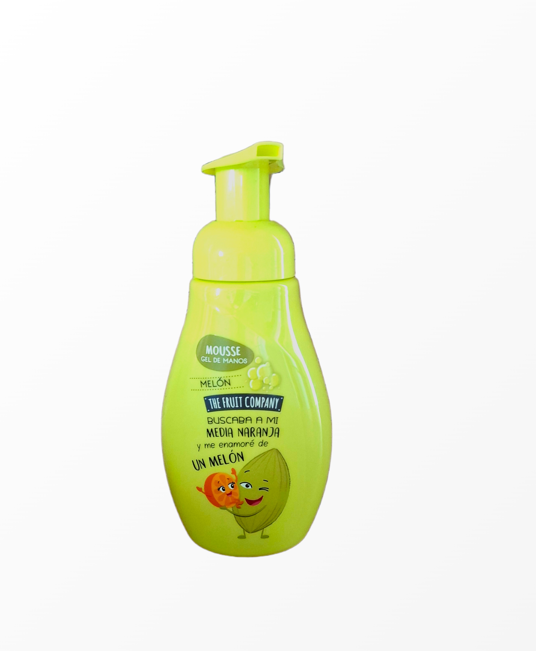 THE FRUIT COMPANY Melon putų pavidalo rankų muilas su alaviju 250 ml pakuotėje