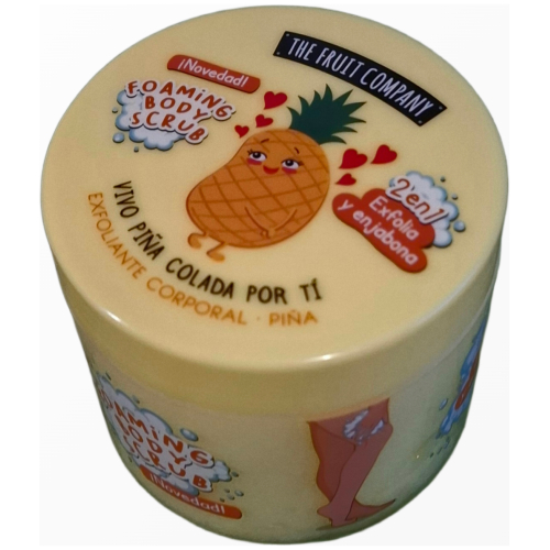 the-fruit-company-pina-colada-putojantis-kuno-sveitiklis-2in1.jpg The Fruit Company Piña Colada dvigubo poveikio putojantis kūno šveitiklis su ananasų aromatu
