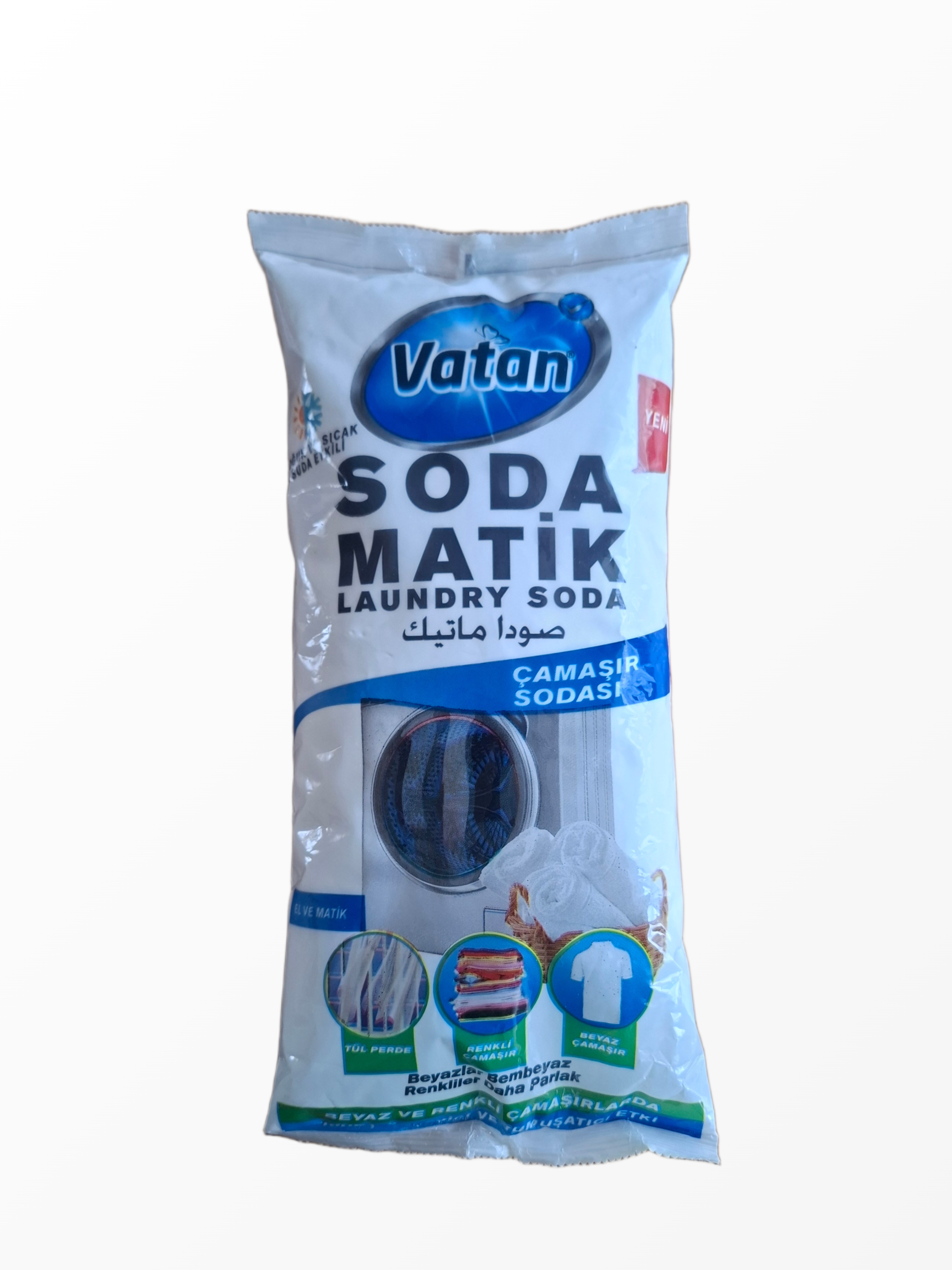 Vatan Soda Matik turkiška skalbinių soda 600g pakuotė