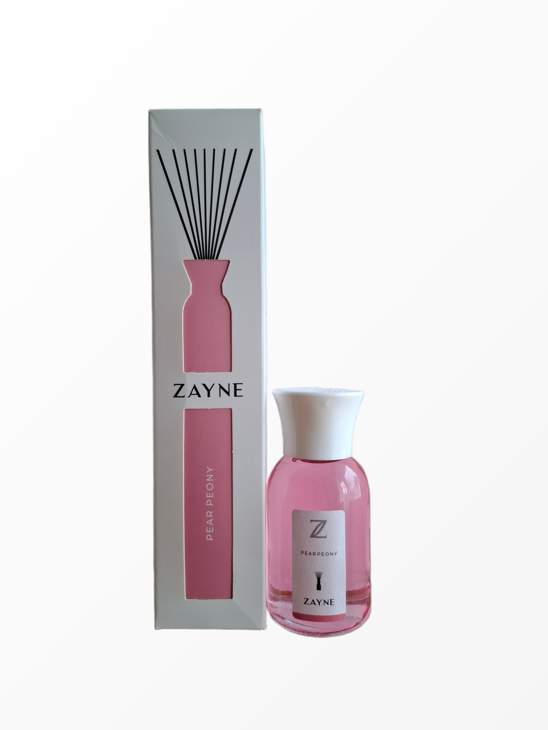 Zayne Pear Peony namų kvapas su lazdelėmis prabangioje pakuotėje