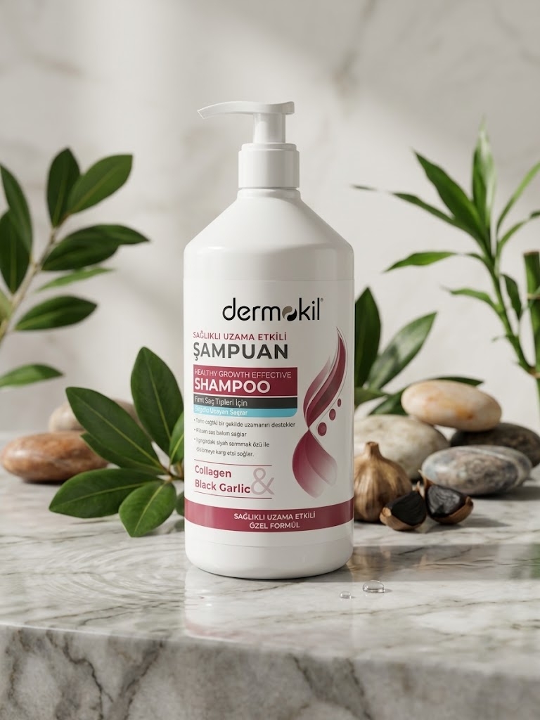 dermokil-collagen-black-garlic-sampunas-plauku-augimui.jpg Turkiškas Dermokil šampūnas su kolagenu ir juoduoju česnaku nuo plaukų slinkimo