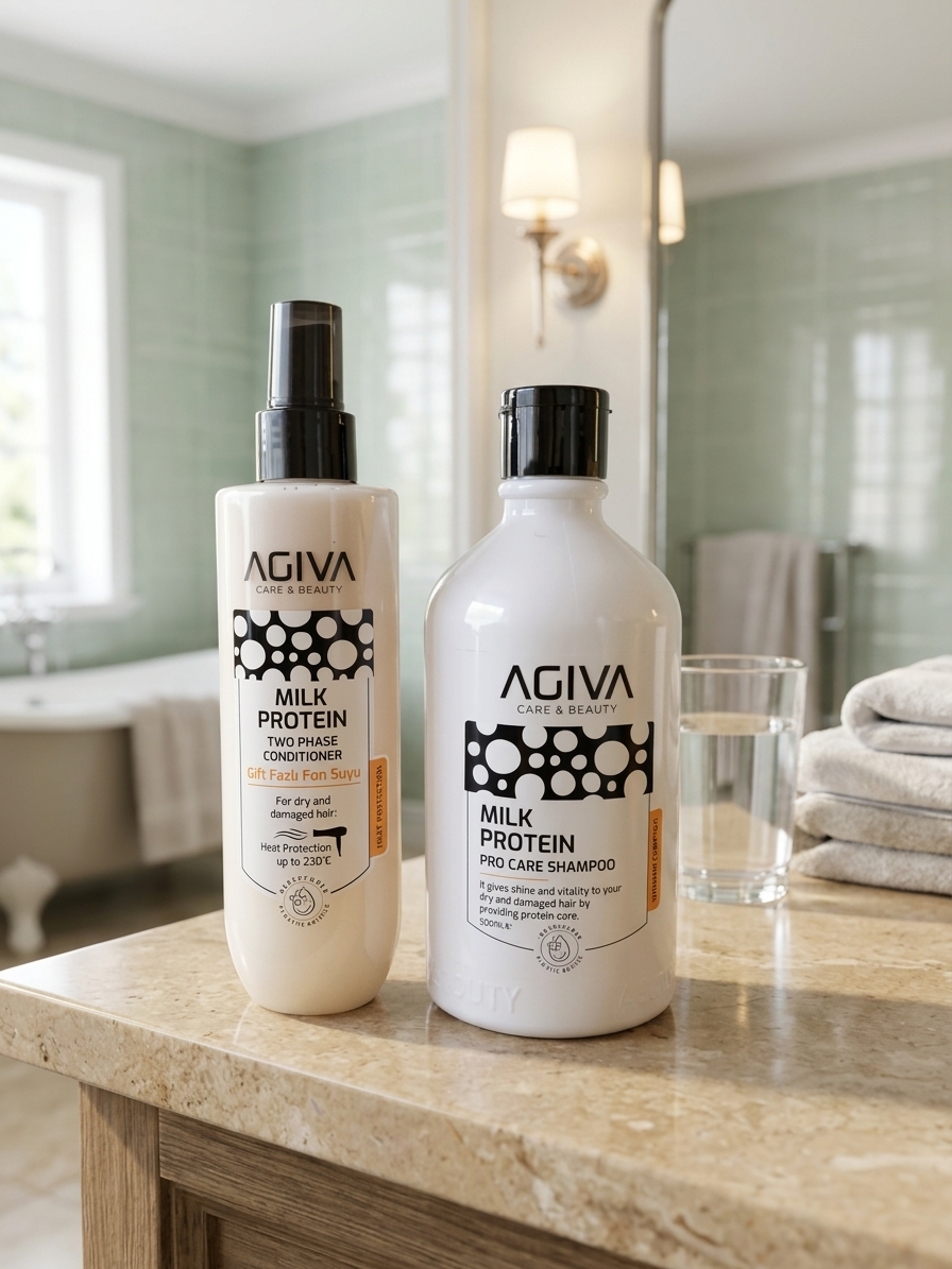 agiva-milk-protein-plauku-prieziuros-rinkinys-atsiliepimai-naudojimas.jpg AGIVA Milk Protein plauku prieziuros rinkinys intensyviam sausu plauku drekinimui namu SPA